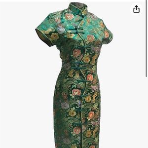 Green Chinese Dress
